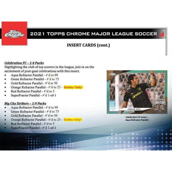 2021 Topps Chrome MLS Soccer Hobby Case (12ct) - Image 6