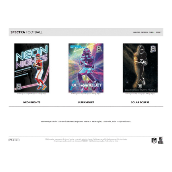 2023 Panini Spectra Football Hobby Box - Image 5