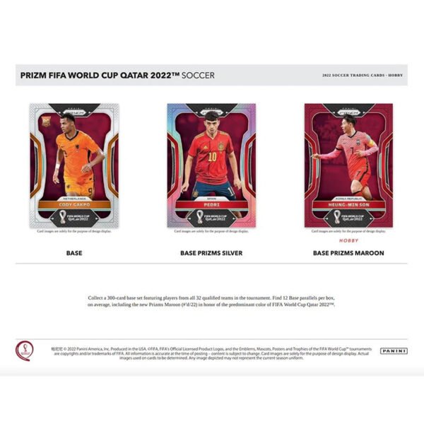 2022 Panini Prizm World Cup Soccer Hobby Box - Image 2