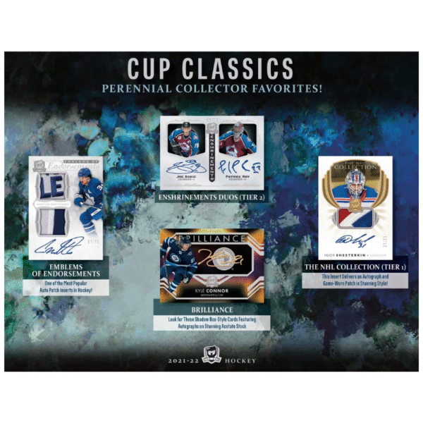 2021/22 Upper Deck The Cup Hockey Hobby Box - Image 3